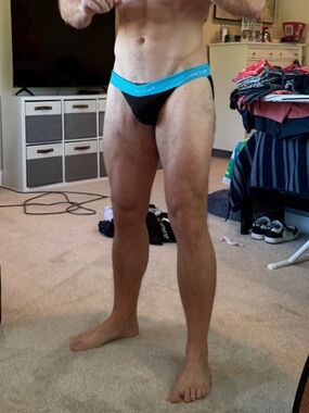 Calvin Klein Black Men's Low-Rise Jock XL
